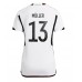 Billige Tyskland Thomas Muller #13 Hjemmetrøye Dame VM 2022 Kortermet